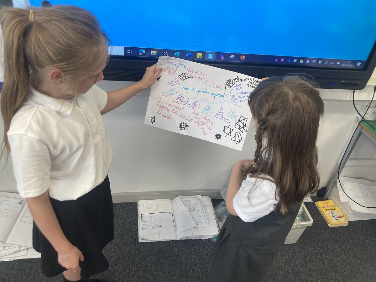 TPAYear3KK's tweet photo. In #TPARE we worked in groups to demonstrate all our learning we have done this term. We answered our big question βWhy is symbolism important?β @DeltaTheParks https://t.co/07CodQEkJk