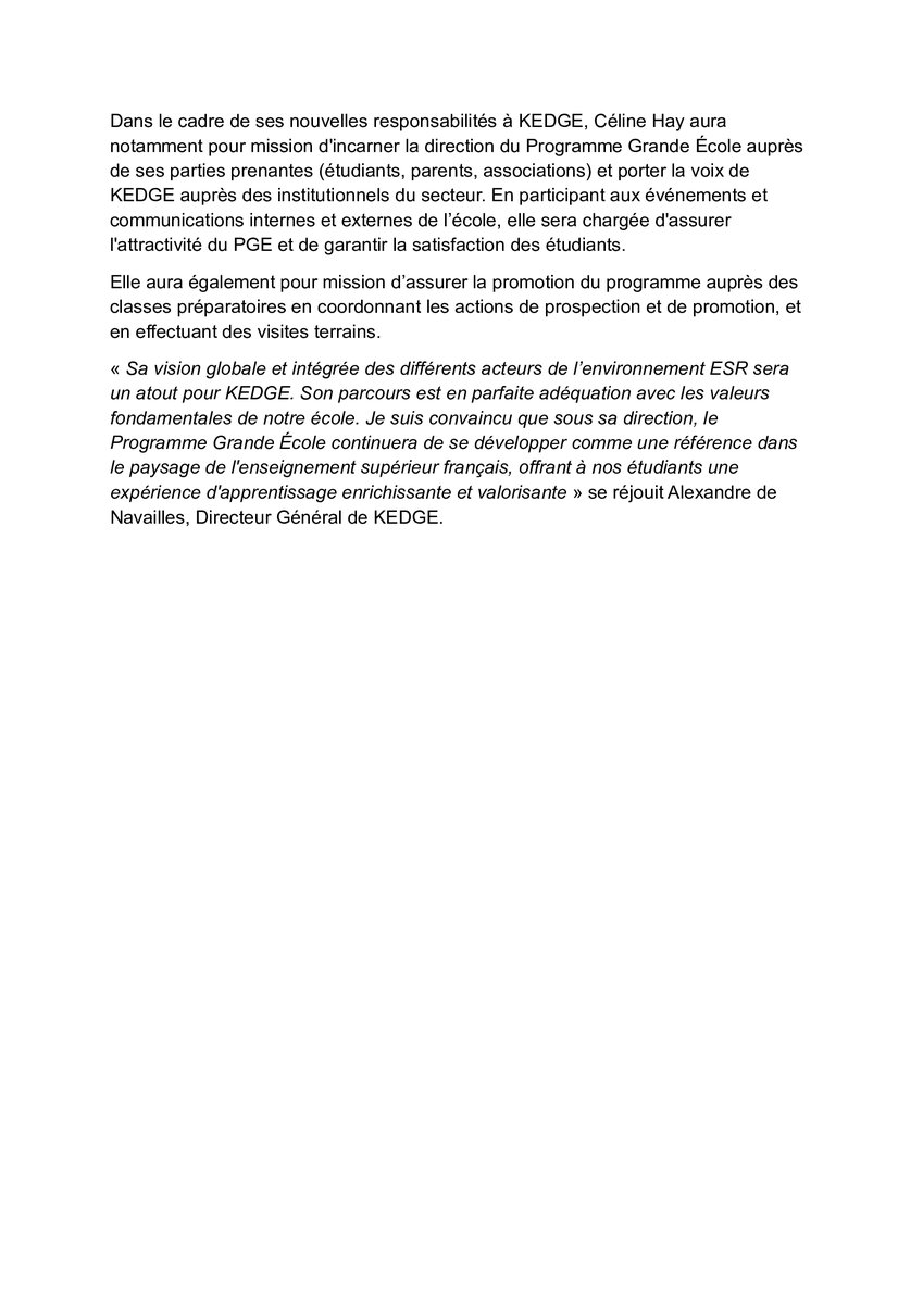 KEDGE Business School tweet media