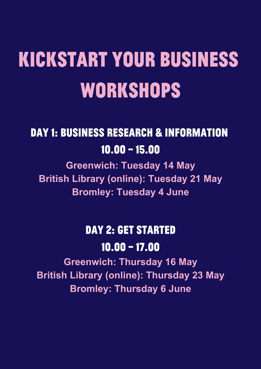 Check out our upcoming events for the next few weeks and sign up today! BIPC events: tinyurl.com/5d35ujbv Kickstart Your Business: tinyurl.com/2den9f9y