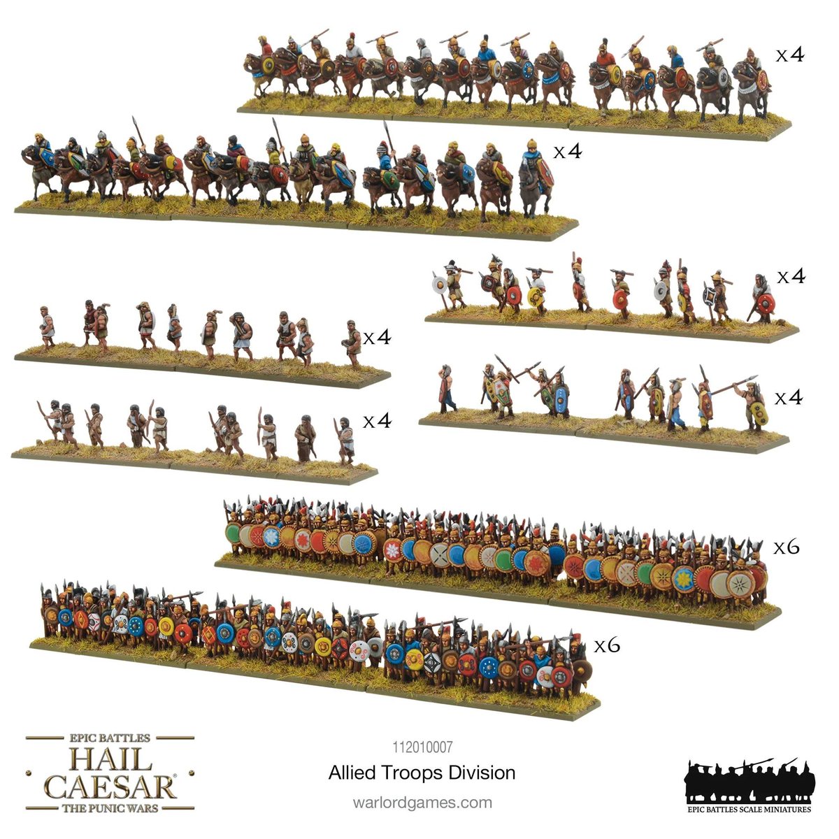 ¡YA ESTÁ AQUÍ EPIC BATTLES HAIL CAESAR!

LANZAMIENTO 27 JULIO

YA PUEDES RESERVAR EN TU TIENDA HABITUAL LA CAJA ENORME DE INICIO IDEAL PARA COMPARTIR, CAJAS DE EJÉRCITO, CAJAS DE DIVISIONES Y REGLAMENTO A5 EN INGLÉS

HILO DE IMÁGENES 🧵

#warlordgames #lanzamiento #hailcaesar