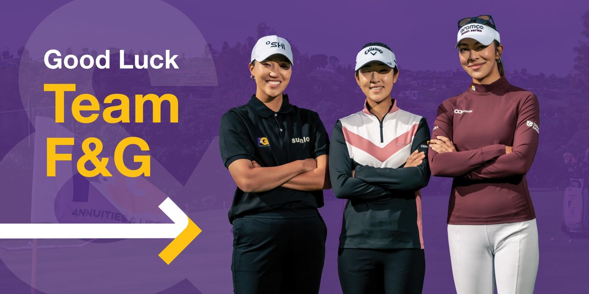 fg_life's tweet photo. It’s time for Team F&G to tee up and swing @MizuhoLPGA! Andrea Lee and Alison Lee compete this week at this premier women’s golf event. We’re proud to support them as they turn their aspirations into reality: https://t.co/ee5KY9Mmxu
#LPGA #MizuhoAmericasOpen #Golf #TeamFG https://t.co/uSvlZec68D