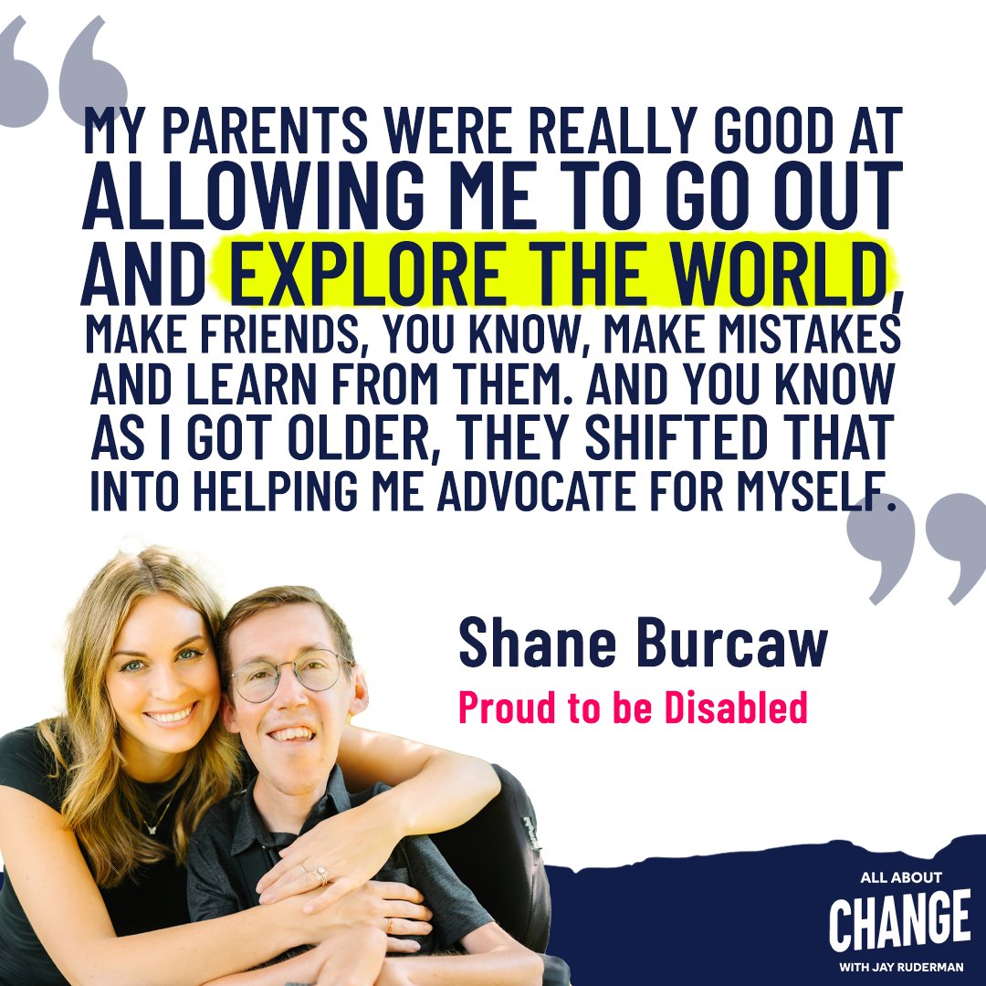 Disability rights activist @shaner528 credits his parents for his advocacy, self-love, and his ability to laugh at everything. Though humor doesn’t solve issues, it offers new perspectives. Learn how humor is a big part of Shane’s activism today. link.chtbl.com/aac?sid=jaytw-… Photo