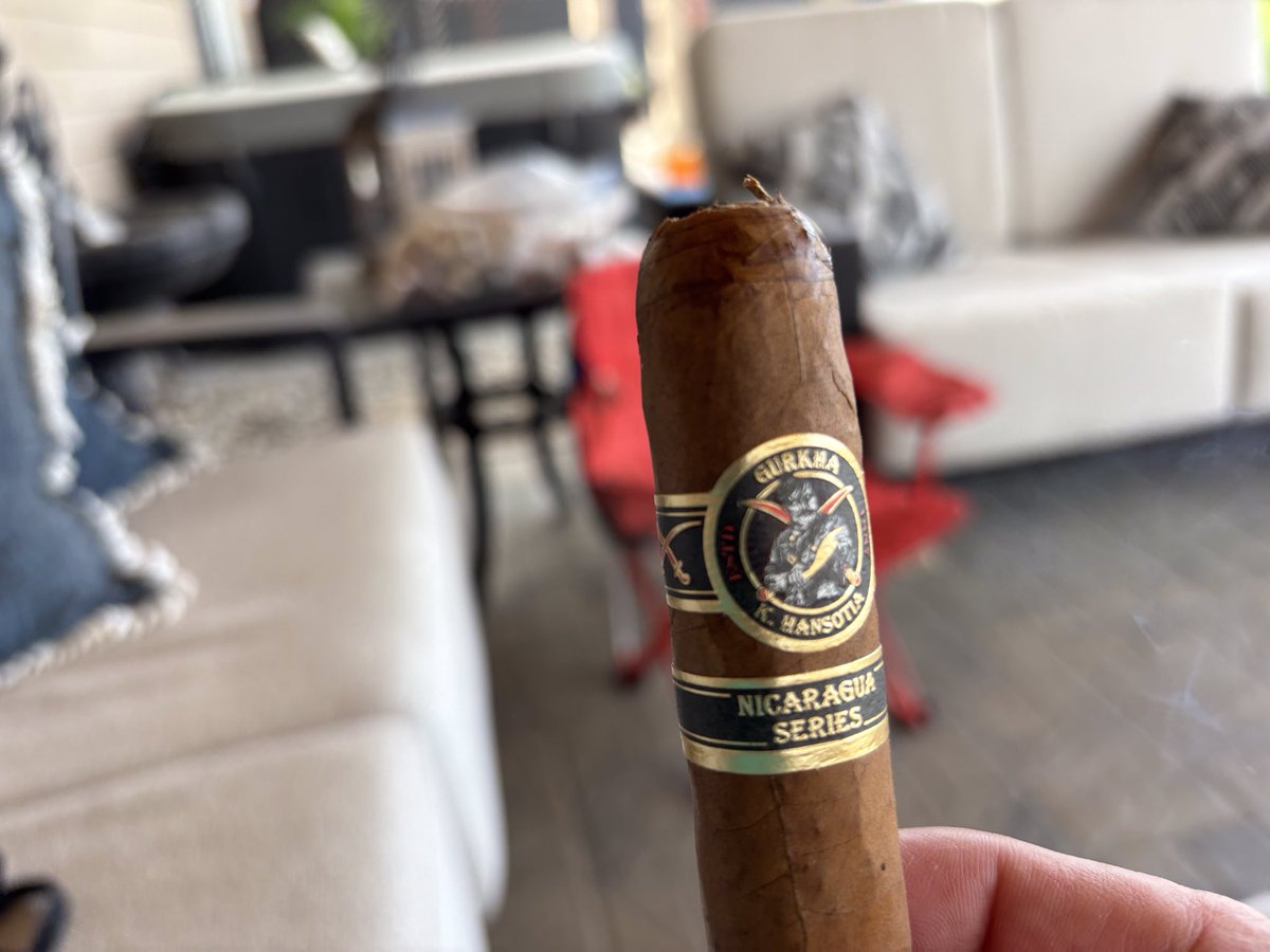 Not bad but not great !! Leather and pepper notes. Will stick to the Gurkha 15 year cellar reserve !!