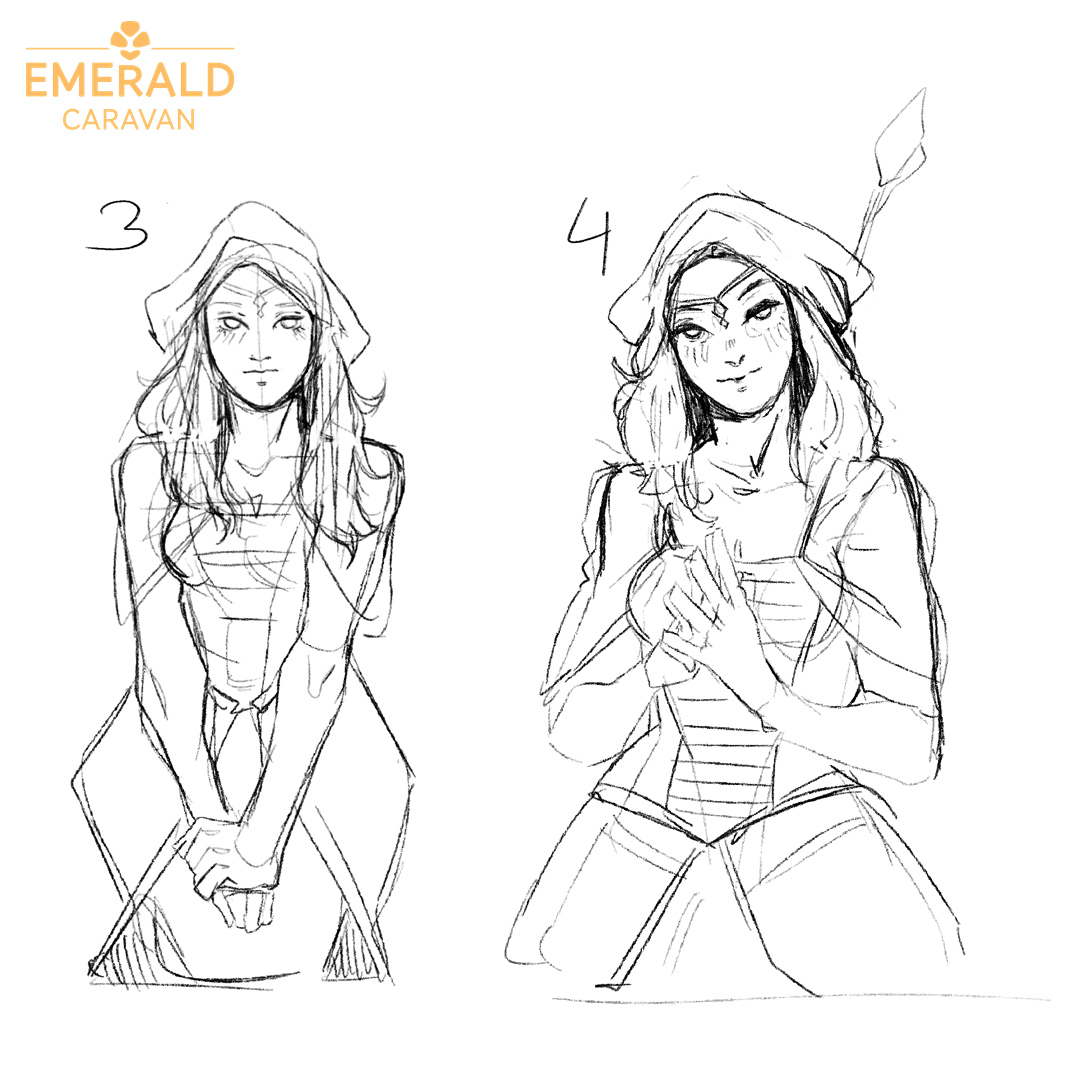 SpaceFoxGames's tweet image. 🧙🏻‍♀️White Witch is an old family friend and a mentor, hoping to pass her business on Emerald one day. 

Here's some concept art of her! Which version is your favourite?

💎Wishlist Emerald on Steam: bit.ly/emeraldcaravan

#conceptart #indiegame #indieart #indiedev #videogame