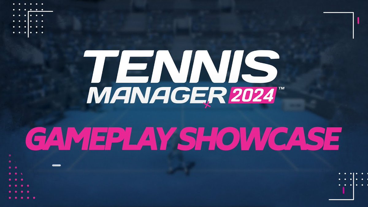 Erstes Gameplay-Video: #TennisManager2024, der 'Football Manager für Tennis-Fans', ist bereit für den Release am 23. Mai. Detailliert, abwechslungsreich, realistisch - mehr Liebe für den Tennissport! 🎾 gplnk.com/363893 @TennisManager
