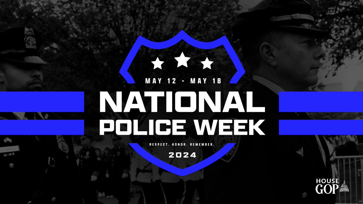 Happy #NationalPoliceWeek to the men and women in blue that work hard to keep us safe. Here in Miami, we fund our police departments and lock up the criminals who threaten our communities.