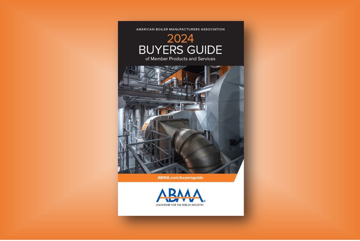 Looking for #boiler products and services? Sign up to receive a copy of our Buyers Guide of Member Products and Services for all of your #boiler needs. zcu.io/Is2a #ABMABoiler #boilers #engineering #manufacturer