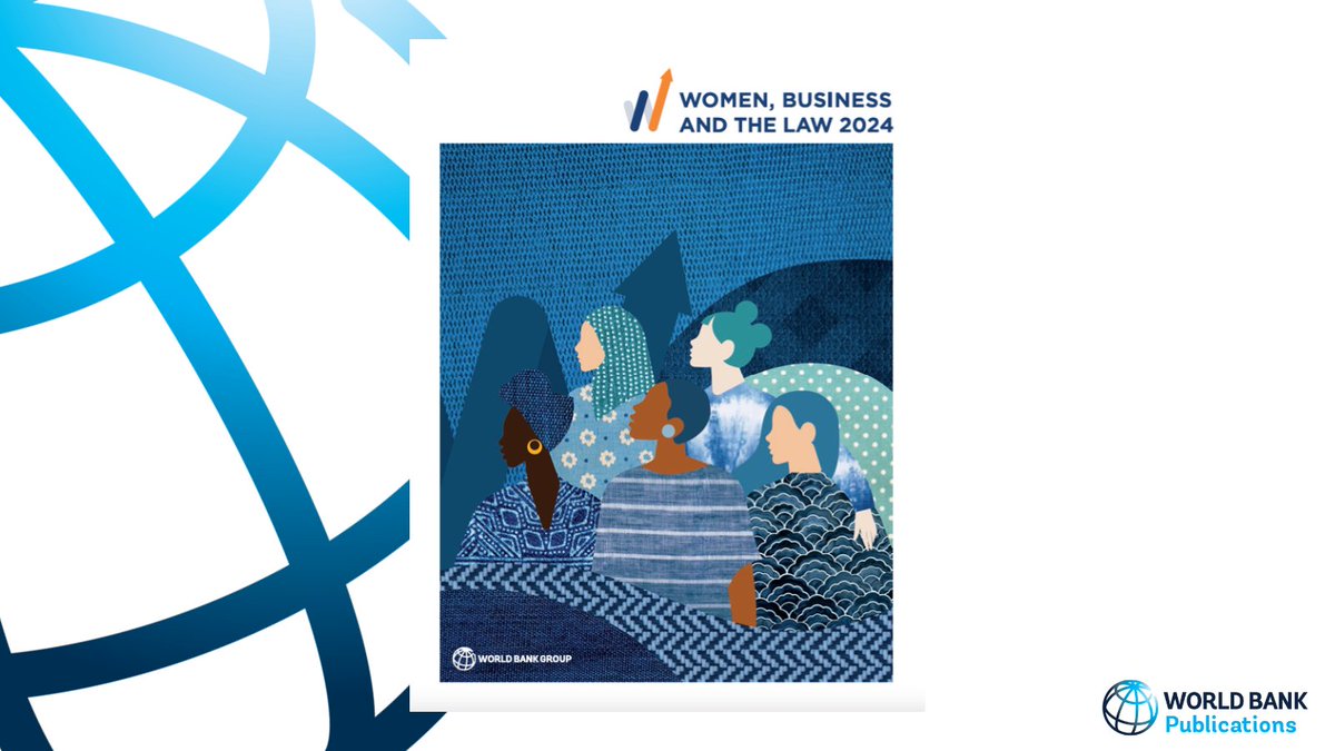 The 2024 #WomenBizLaw report reveals a sobering reality: the global legal #GenderGap is wider than previously thought. Women, on average, enjoy only 2/3 of the legal protections afforded to men. Dive into findings & recommendations: wrld.bg/BhKG50QSlee