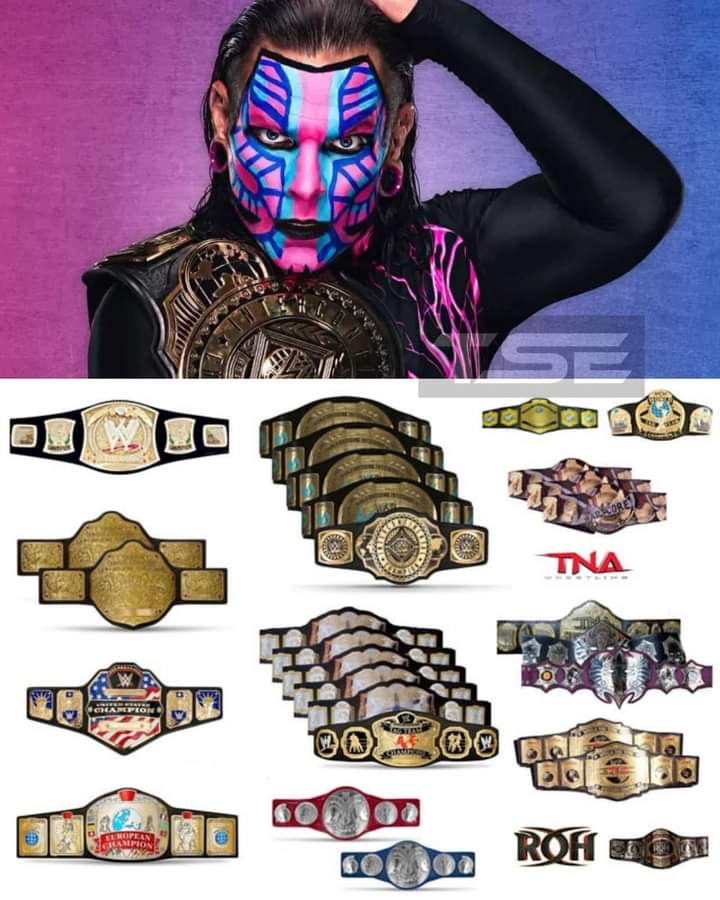 Jeff Hardys career accomplishments.