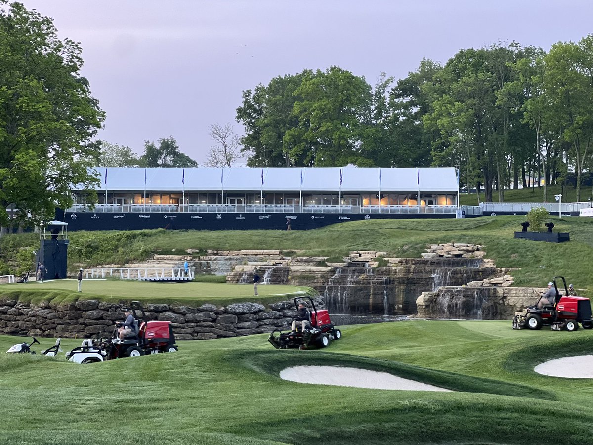 BASFTurf_us's tweet image. We are honored to be supporting @jballard1 and the @ValhallaGolf agronomy team this week as they prepare for the @PGAChampionship. They are off to a great start! #TeamFirst