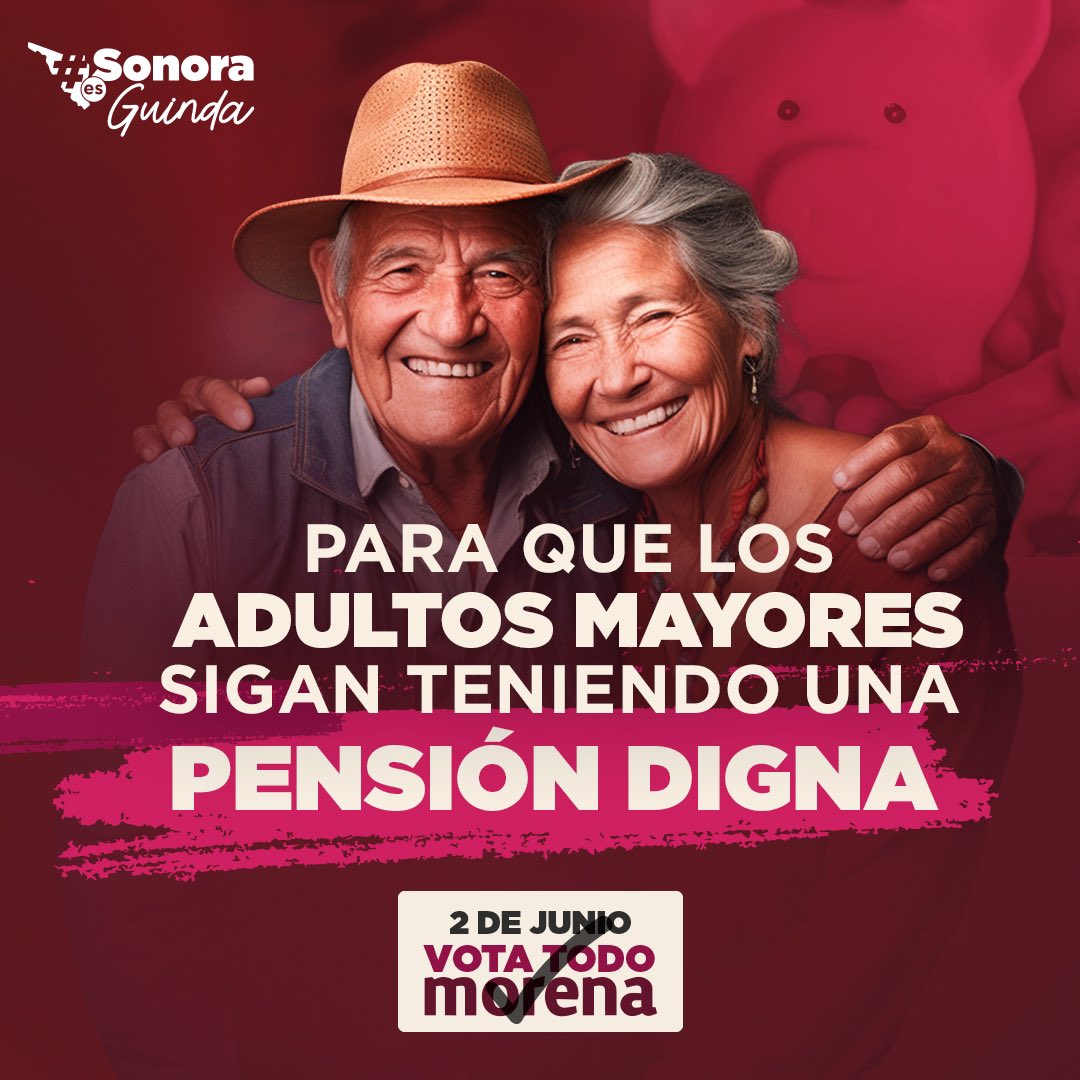 En la 4ta Transformación fortaleceremos los programas sociales, beneficiando a los que más lo necesitan. Este 2 de junio, vota todo Morena. #MásBienestarMásMorena #SigamosHaciendoHistoria #ActivadosPorSonora #SonoraEsGuinda