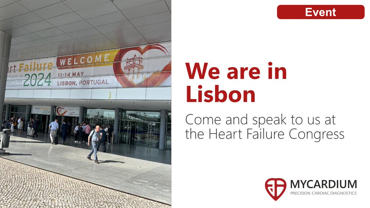 Join us under the sunny Lisbon skies for the insightful @escardio Heart Failure Congress 2024. Let's connect and drive innovation in cardiac care together! 

#HeartFailure2024 #CardiacHealth #ESC