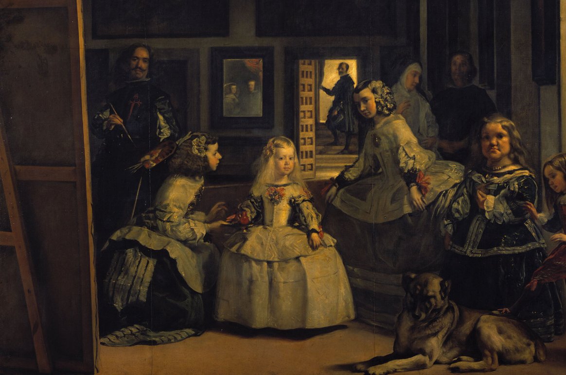 Así de amarillento y oscuro lucía el cuadro más importante del arte español hace solo 40 años.

Hoy a nadie se le ocurriría pensar que "estaba mejor" antes de ser limpiado.

HILO sobre pinturas famosas y limpieza.