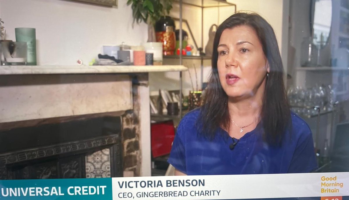 Really pleased to secure an interview with <a href="/Gingerbread/">Gingerbread</a> CEO <a href="/_VictoriaBenson/">Victoria Benson</a> on <a href="/GMB/">Good Morning Britain</a> this morning to talk about the changes in Universal Credit that are coming in today and how they will impact single parents.
itv.com/watch/good-mor…