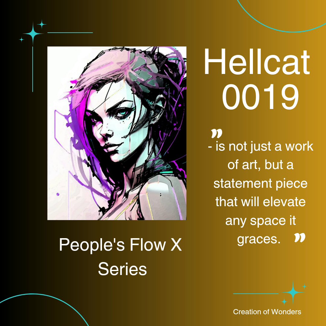 Hellcat 0019 from People's Flow X Series on exchgART 

🖼 1/1 #SolanaNFT 
💰 0.1 #Solana

🔗👇
exchange.art/series/People'…

#NFTCommunity
#SolanaCommunity 
#nftcollectors #NFT #NFTartwork #NFTArts