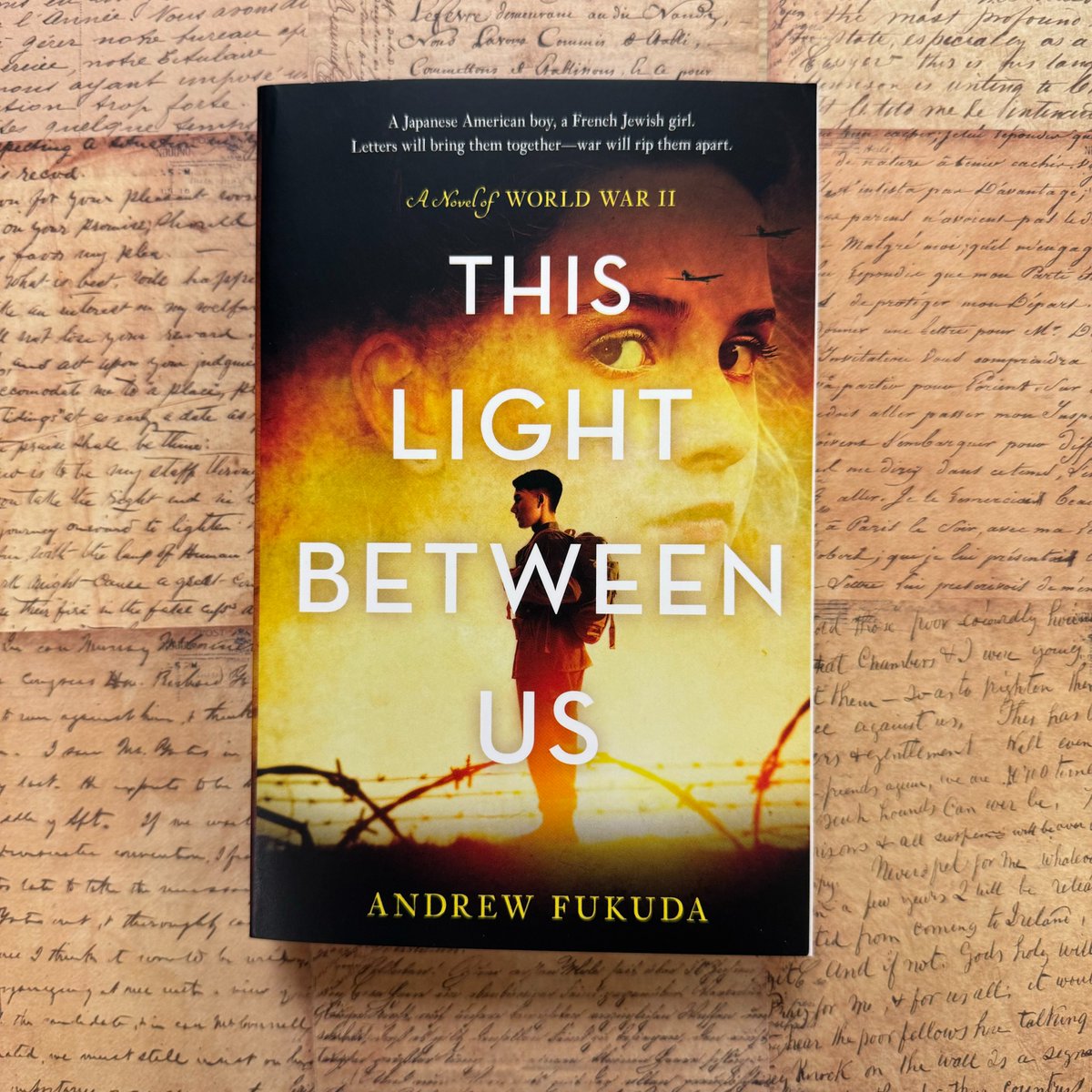 Tor Teen (@torteen) on Twitter photo In celebration of AAPI Heritage Month, we recommend This Light Between Us by <a href="/AndrewFukuda/">Andrew Fukuda</a>, a powerfully affecting story of World War II about the unlikeliest of pen palsāa Japanese American boy and a French Jewish girlāas they fight to maintain hope in a time of war. In celebration of AAPI Heritage Month, we recommend This Light Between Us by <a href="/AndrewFukuda/">Andrew Fukuda</a>, a powerfully affecting story of World War II about the unlikeliest of pen palsāa Japanese American boy and a French Jewish girlāas they fight to maintain hope in a time of war.