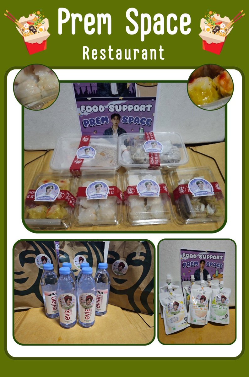 Prem_Restaurant's tweet photo. Food Support @Prem_space
งานปิด 09.05.24

จัดเสิร์ฟความอร่อยเติมพลังให้เปรมมีแรงทำงาน 🍞🍟🍲
ขอบคุณสำหรับ Food support นะคะ 🙏🏻💝

🗯️สำหรับแฟนคลับที่อยากร่วมซัพพอร์ตติดต่อได้ที่ DM Twitter @Prem_Restaurant 

#prem_space
#PremSpaceRestaurant https://t.co/PlIugnKhiV