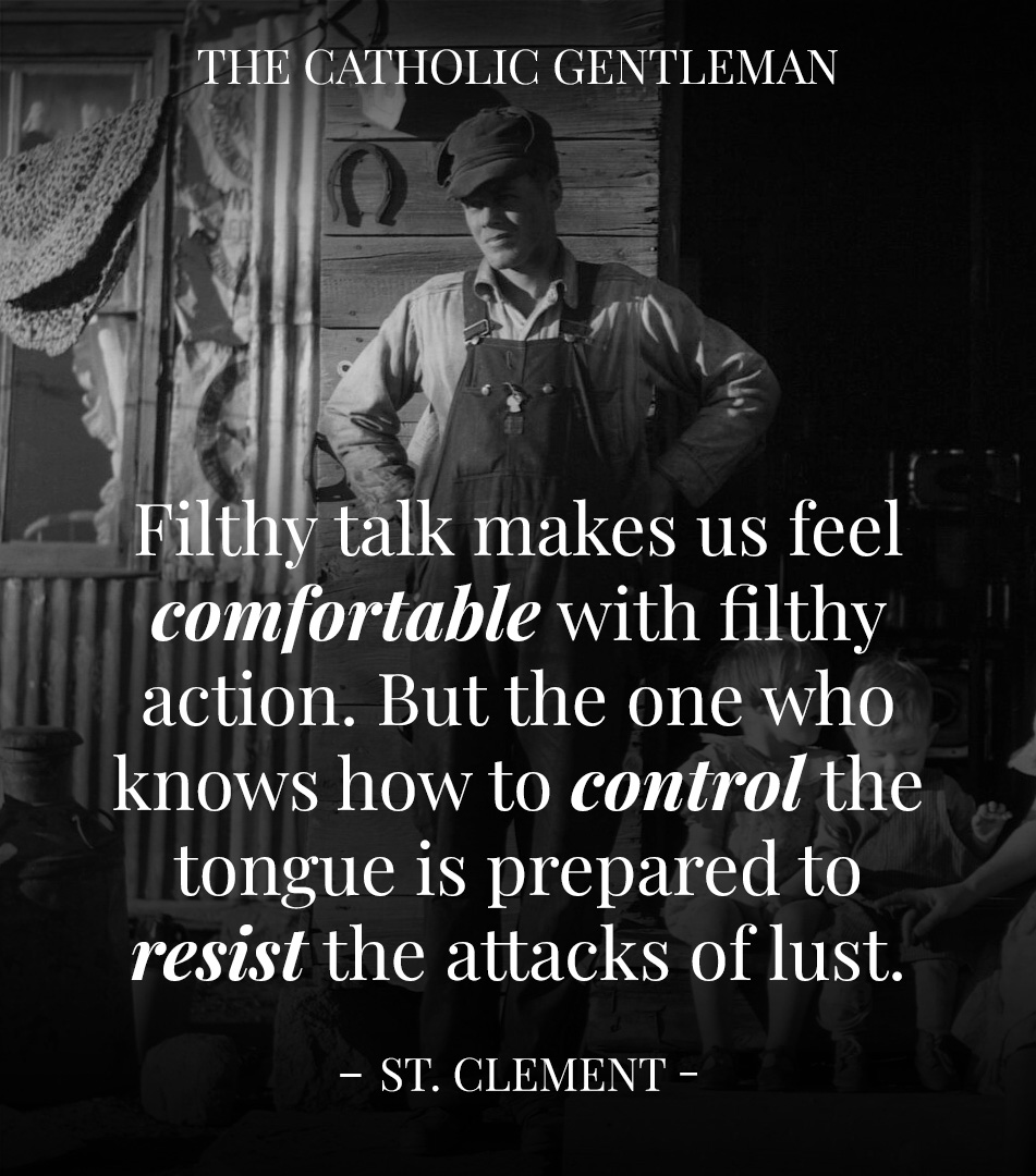 Learning to control your tongue can have far-reaching benefits in life. 

Proverbs 21:23 'He who keeps his mouth and his tongue, keeps himself out of trouble.'

#catholic #lust #catholicmen #virtue #catholicism #saintquotes #catholicmemes #catholicchurch #catholictwitter