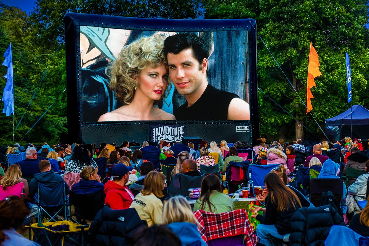 Time is running out to get your tickets for a night at the movies with Adventure Cinema here at Chirk Castle this weekend: 17 May: Top Gun 18 May: Dirty Dancing 19 May: Grease sing-along Tickets can be purchased online from @adventur_cinema bit.ly/3q1Ut1V