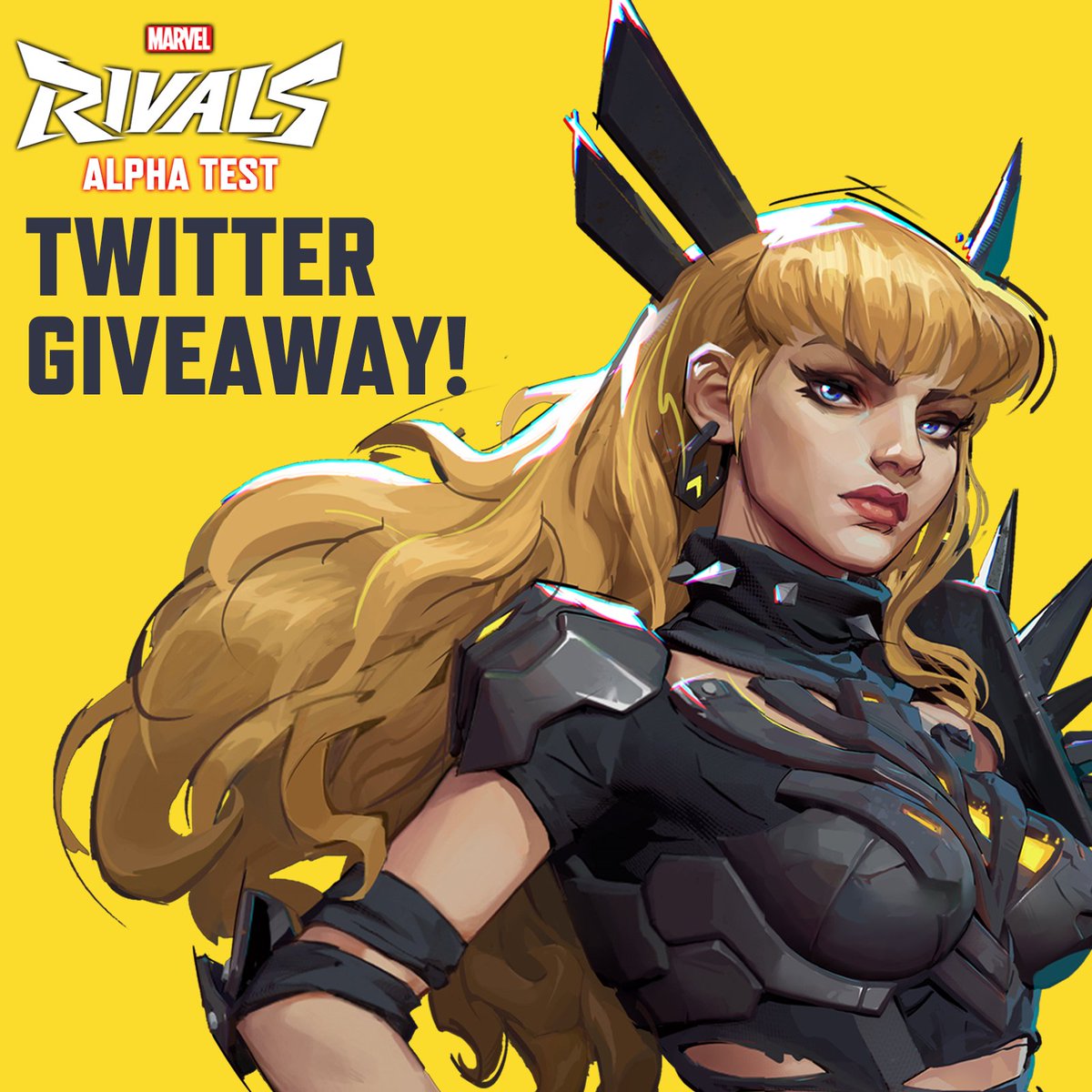 📢#MarvelRivals ALPHA KEY GIVEAWAY📢

I'm giving away 3 alpha test keys to Twitter followers today!

To enter:
✅Follow, like, retweet
✅Subscribe on YT: bit.ly/3X0ZoMU
✅Reply w/ which character you want to play!
