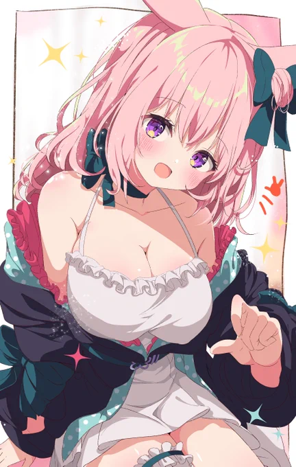 スケブ納品完了!!ご依頼ありがとうございましたー!「あ!やっと起きたぁ!」 