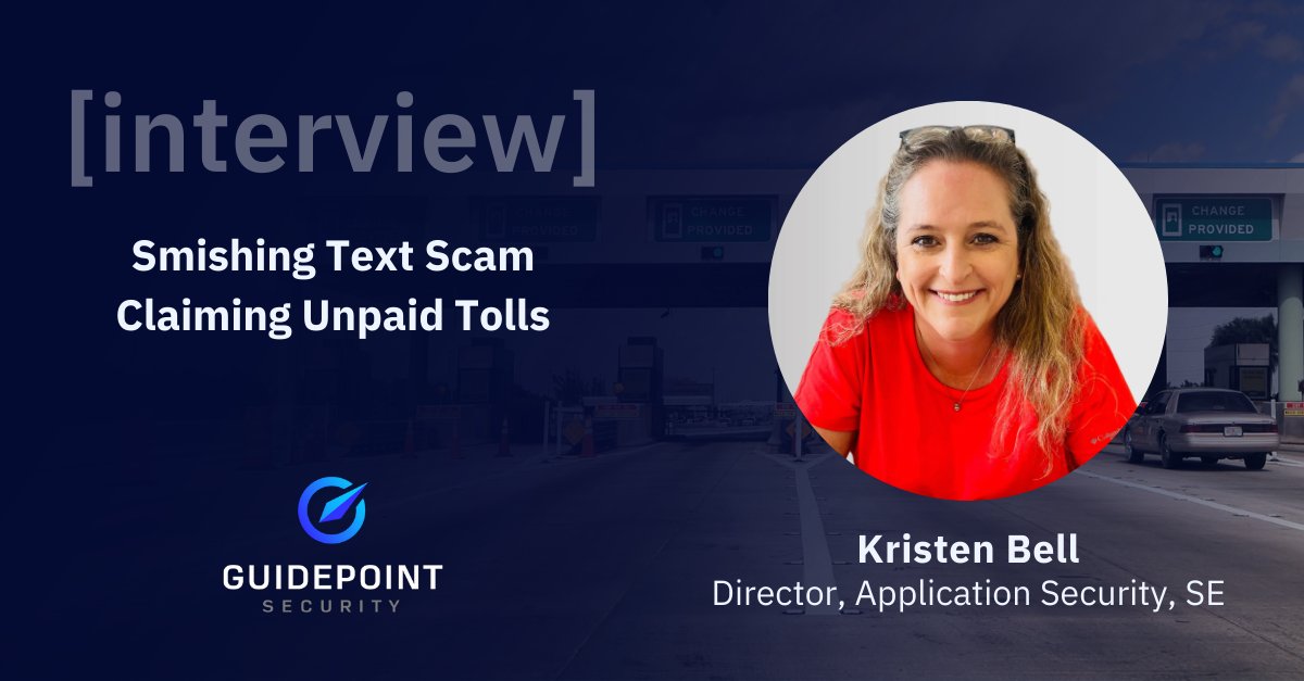 #Smishing scams targeting motorists with fake unpaid toll notices are on the rise in Georgia. Kristen Bell [@ksullivan31], Director, Application Security Engineering shared valuable insights with @11Alive News if you've been compromised. Watch.okt.to/EWLXsa  #Cybercrime