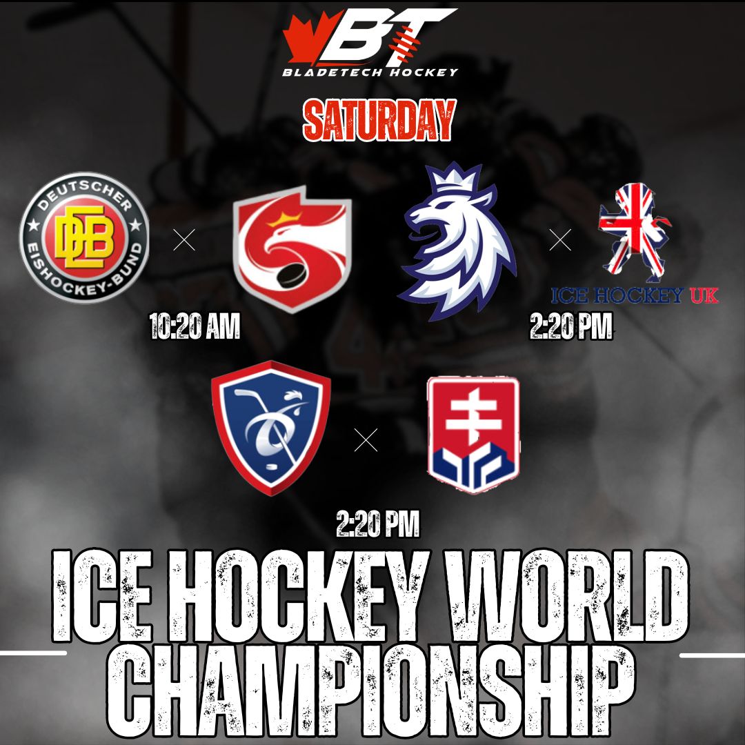 BLADETECHHOCKEY's tweet photo. Another weekend full of games! Will you be watching?
#teambladetech #speedisourbusinsss #nhl #hockeyplayer #timbitshockey #beerleaguehockey #hockeyfamily #menshockey #spittinchiclets #stanleycup #hockeyfan #nhl #worldchampionship https://t.co/m7xpBmWxCZ