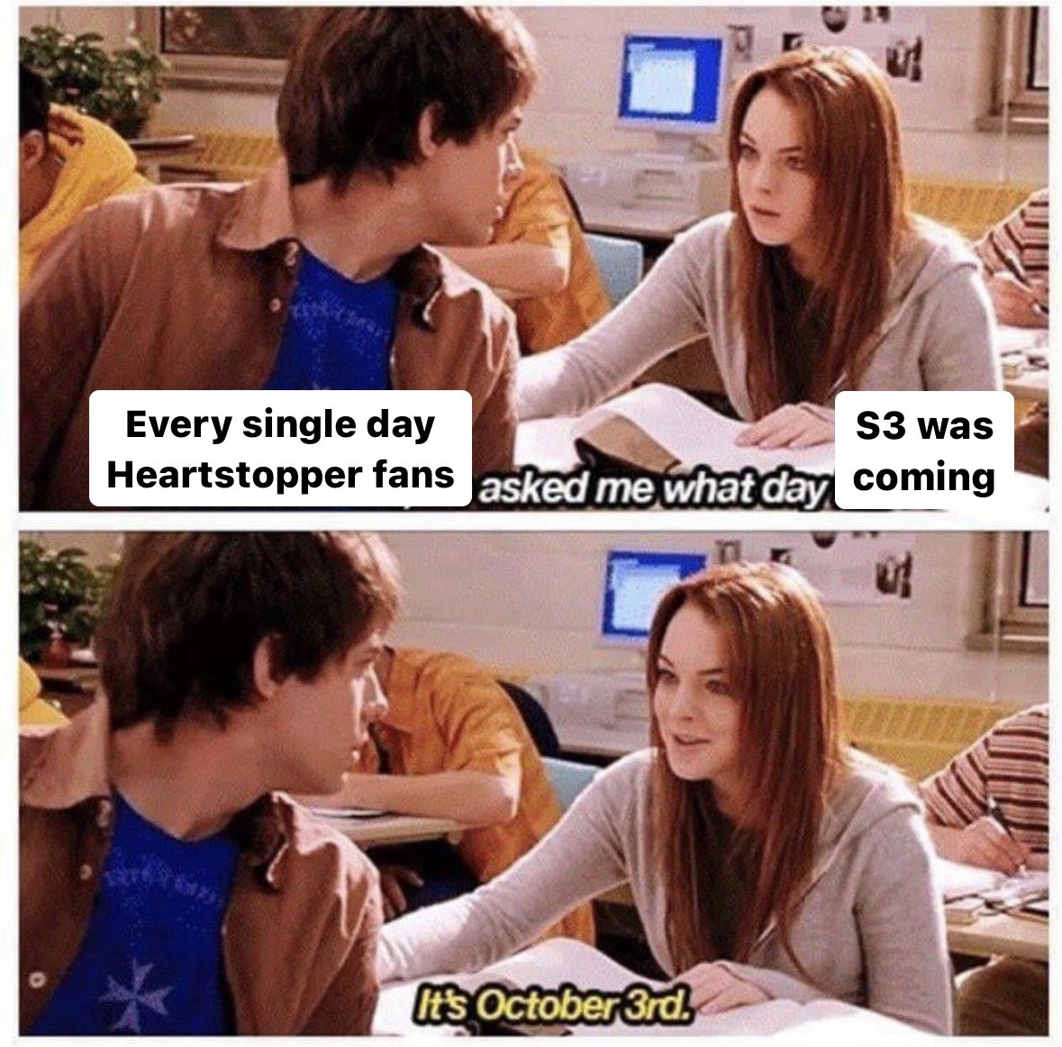 NetflixUK's tweet photo. we made it! 🍂 https://t.co/yxHXd7uUJ9