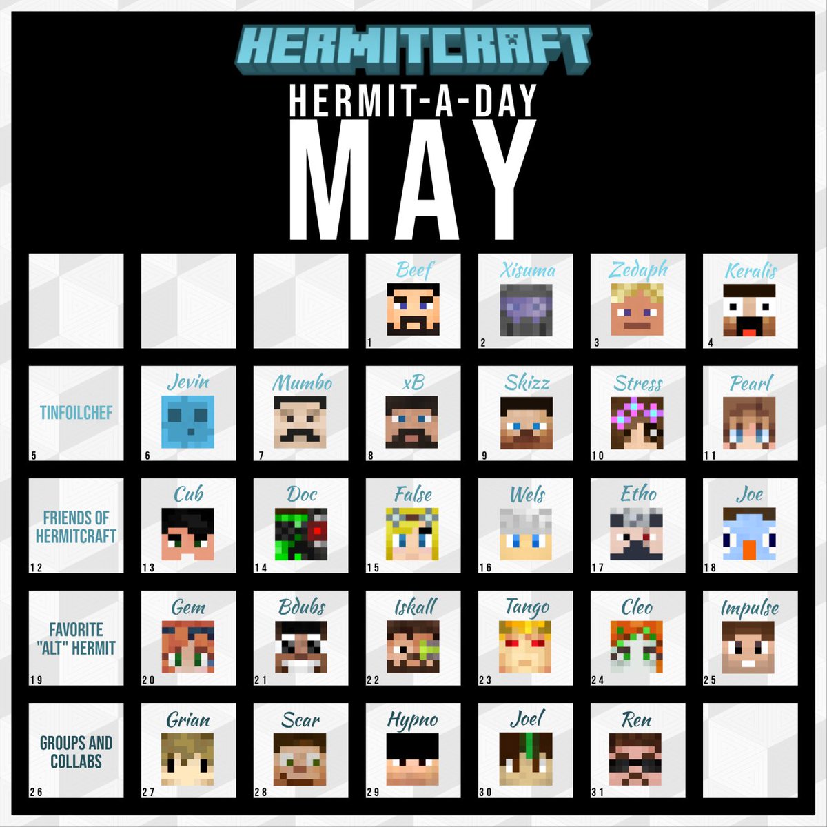 hermit a day may
13: cub

#hermitaday #cubfan135fanart // pls untag