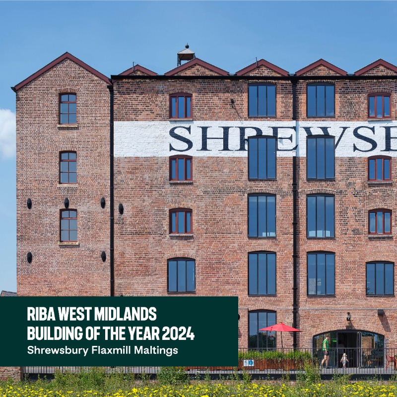FCBStudios's tweet photo. Shrewsbury Flaxmill Maltings has won five awards from RIBA West Midlands.

💬 “The jury was hugely impressed by the scale, dedication and ambition of this project...The conservation approach has been nothing short of exemplary."