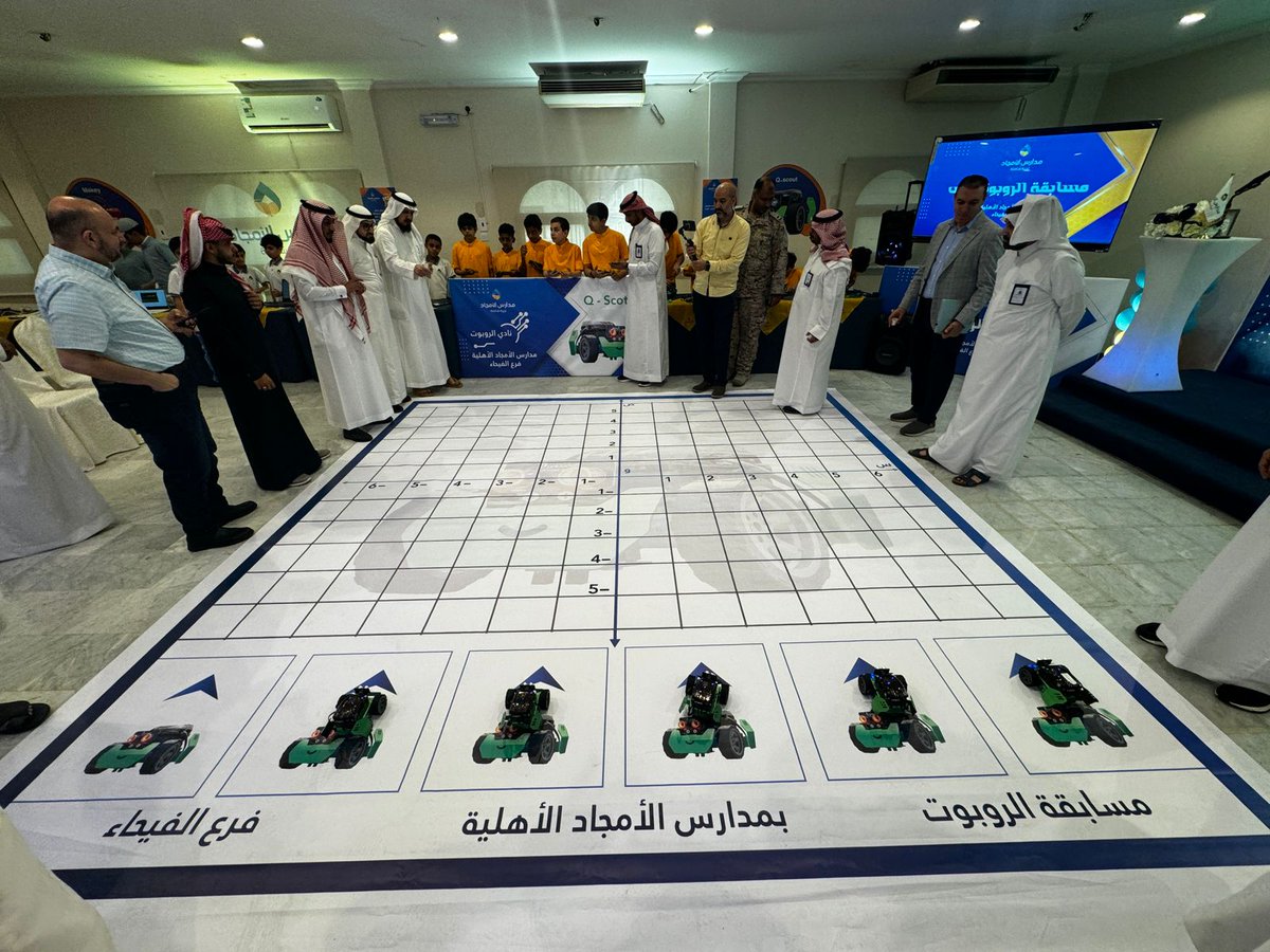 alamjaddschools's tweet photo. صور |

ختام فعالية مسابقة الروبوتيكس بمدارس الأمجاد الثانية
وتكريم الفائزين والمتميزين من الطلاب

#تعليم_جدة 
#مدارس_الامجاد https://t.co/9hYYTSeOe9