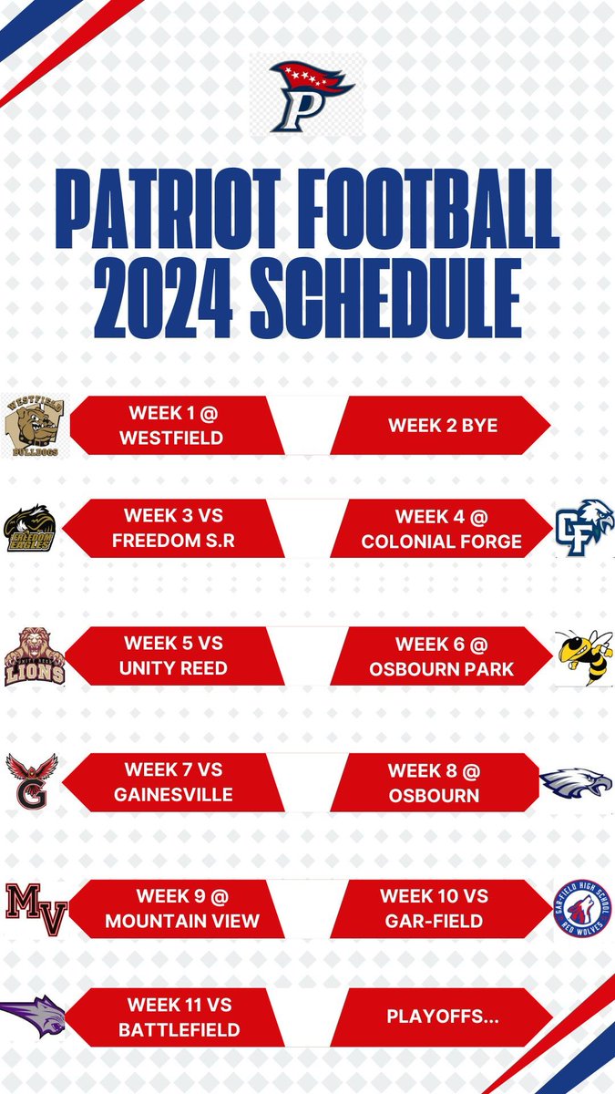 2024 Football Calendar