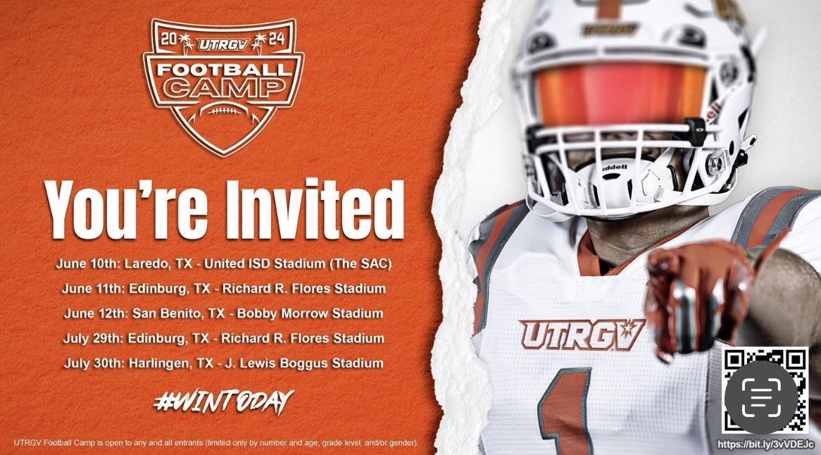 Thank you for the invite! <a href="/Coach_Barela/">Mike Barela</a> <a href="/CoachEscobar45/">CoachEscobar🇺🇸🏈</a> <a href="/ComancheTXTr1be/">RollTribe</a>