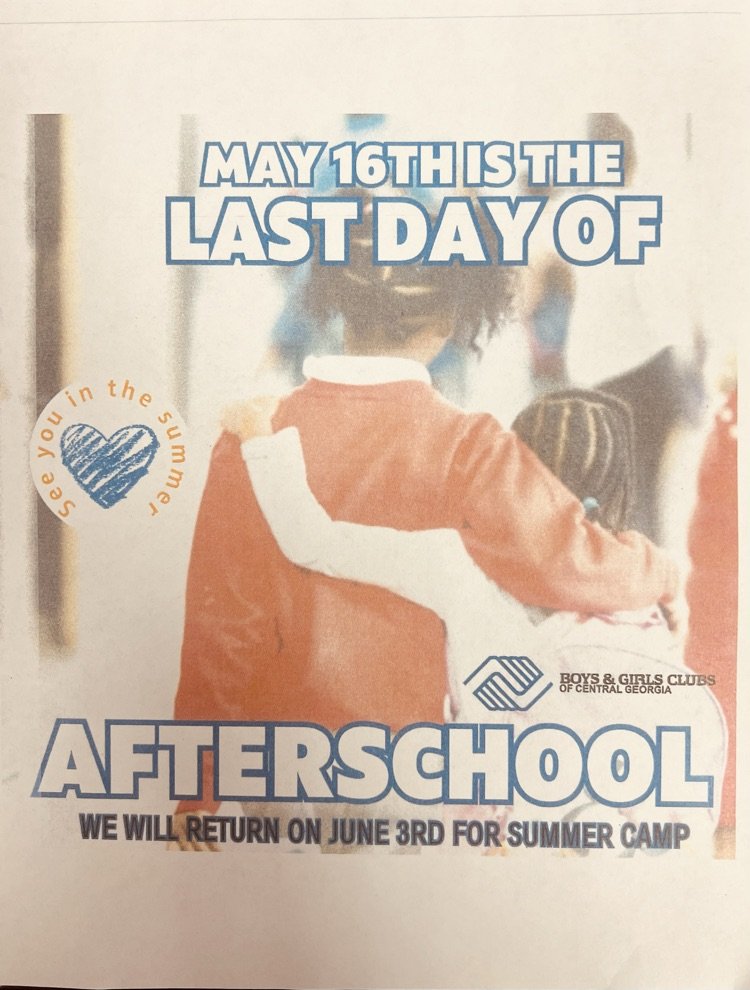 KBSknights's tweet photo. Good morning: Thursday, May 16th, is the last day if your child attends the Boys and Girls Club afterschool program. Thank you. https://t.co/UD2UsFcfUE