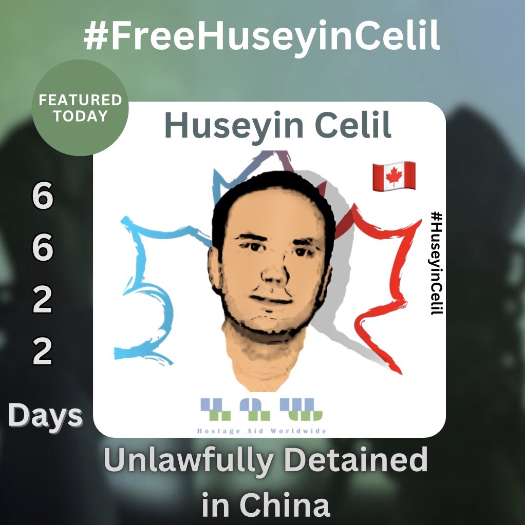Huseyin Celil migrated to Canada & obtained the Canadian citizenship & gave up his Chinese one. Since his unlawful arrest in Mar. 2006, the 🇨🇳 govt has refused to accept Huseyin’s 🇨🇦 citizenship, & denied him access to lawyers, family & consular support. His family last heard