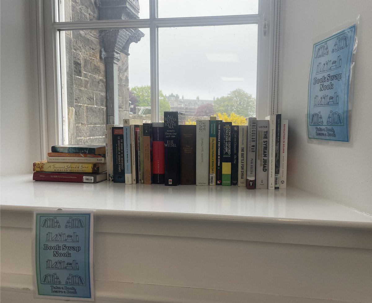 The Old Burgh School is a great place to unwind and read, so we have set up our own little lending library, or 'Book Nook Swap,' in the Fairlie Social Space of OBS. Come by to take a book/leave a book!
