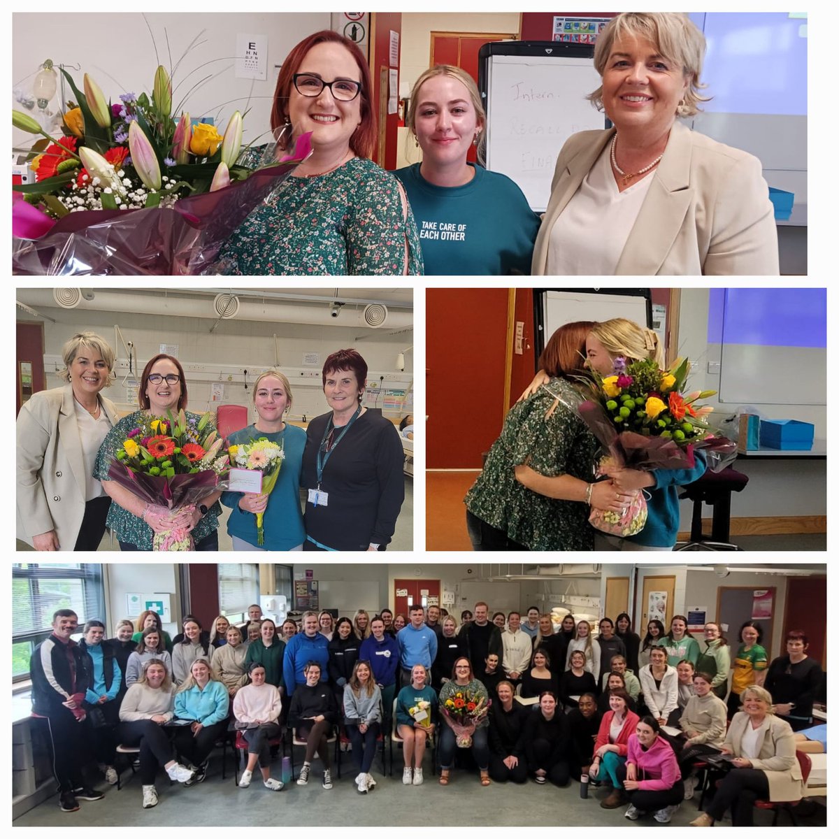 Delighted to welcome ATU Alumni & INMO Preceptor of the Year WinnerMajella Neeson RGN LUH sharing her pearls of wisdom, re importance of making students feel valued & recognised in clinical practice to our Final Year Intern PreReg Nurses & future preceptors @ recallday🙌 #IND2024