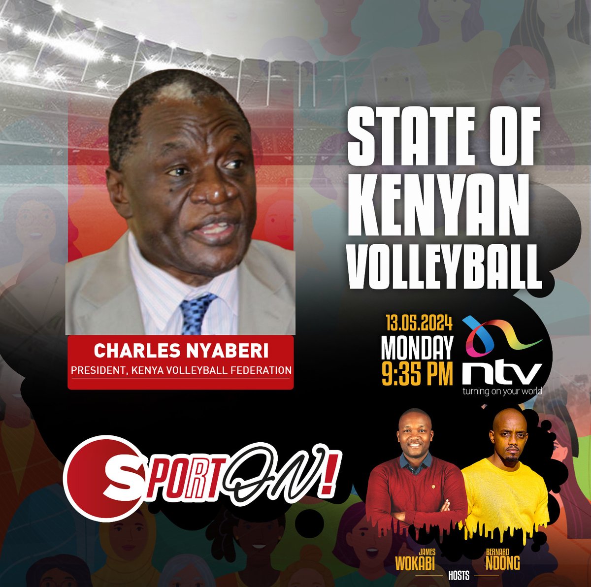 A Section of Kenya Media are in arms after @KenyaVolley announced a Technical team for Malkiah Striker ahead of @Paris2024 games. On @ntvkenya #SportOn tonight,@bernardndong and @JWokabi will be asking CBD Nyaberi the honest questions. Who is why? Tune in.