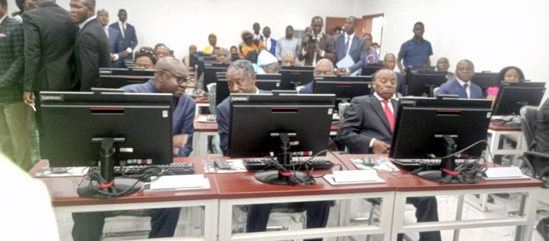 CamerounTribune's tweet photo. University Digital Development : Soa Centre Goes Operational
The Minister of State, Minister of Higher Education, Professor Jacques Fame Ndongo, has today, officially handed over an equipped digital centre to the University of Yaounde II. https://t.co/86elr0aYRX