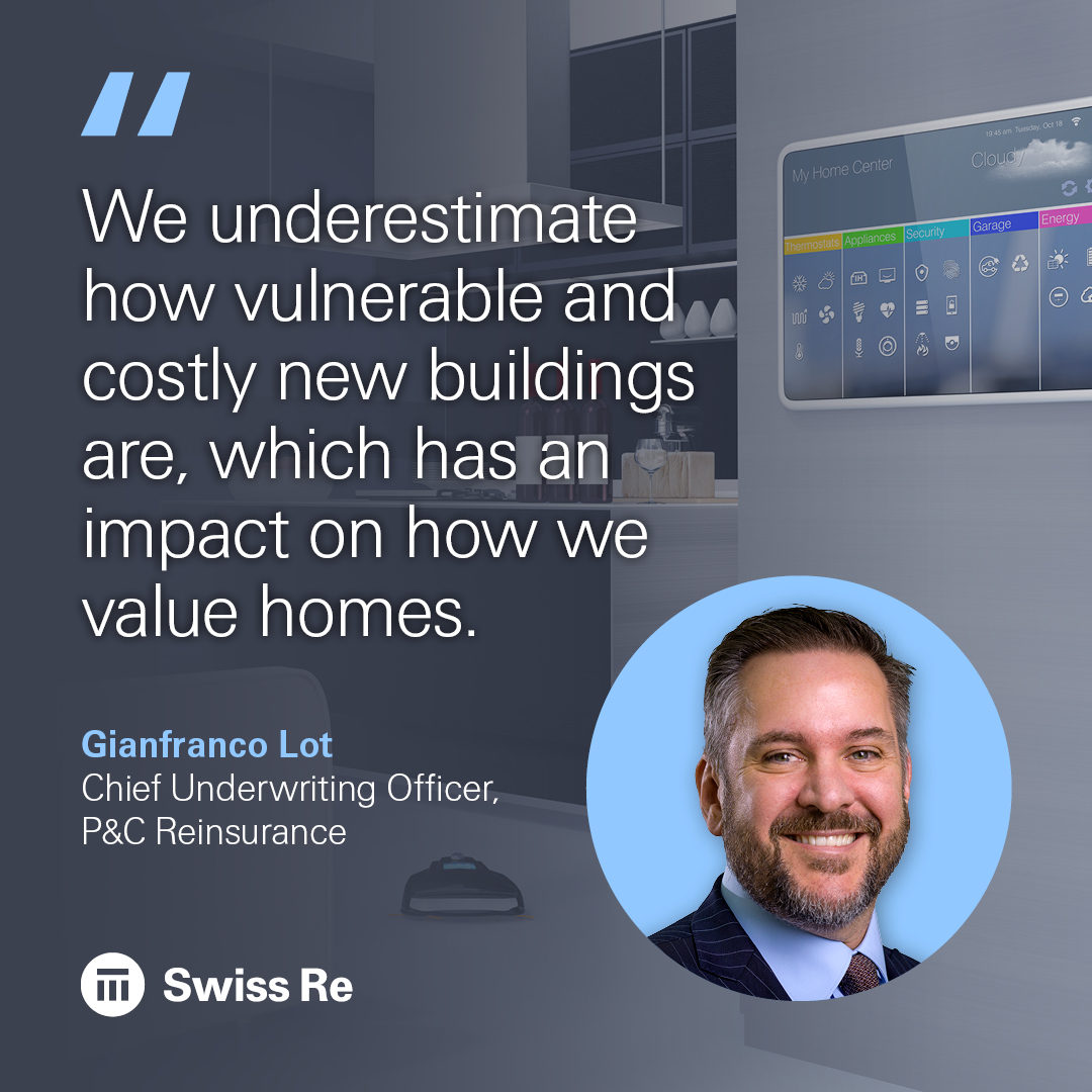 Our Chief Underwriting Officer for P&C Reinsurance had his own experience with rebuilding after a storm. There's a lesson to be learned about valuation of assets in an expensive, tech-driven world. Check out his interview with @CdnUnderwriter ➡️ ow.ly/cQC950RE6YE