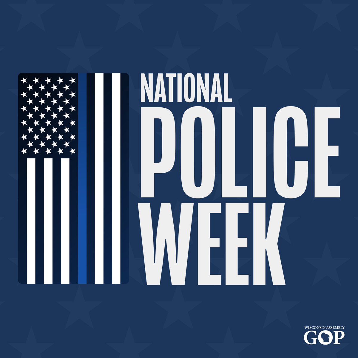 RepSapik's tweet image. It&apos;s National Police Week! 

Thank you to all those brave officers who continue to ensure the safety of our communities.
#NationalPoliceWeek