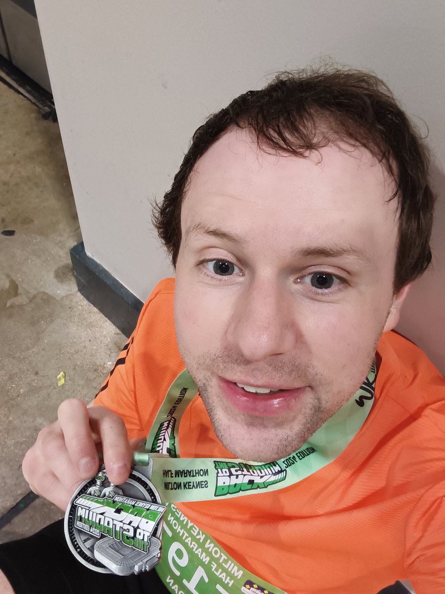 Last Monday I completed my first Half Marathon in Milton Keynes! 2 hours 40 was my time. Such a varied course and lots of support along the way! Still can't believe I ran 13.1 miles around MK #ukrunchat #medalmonday