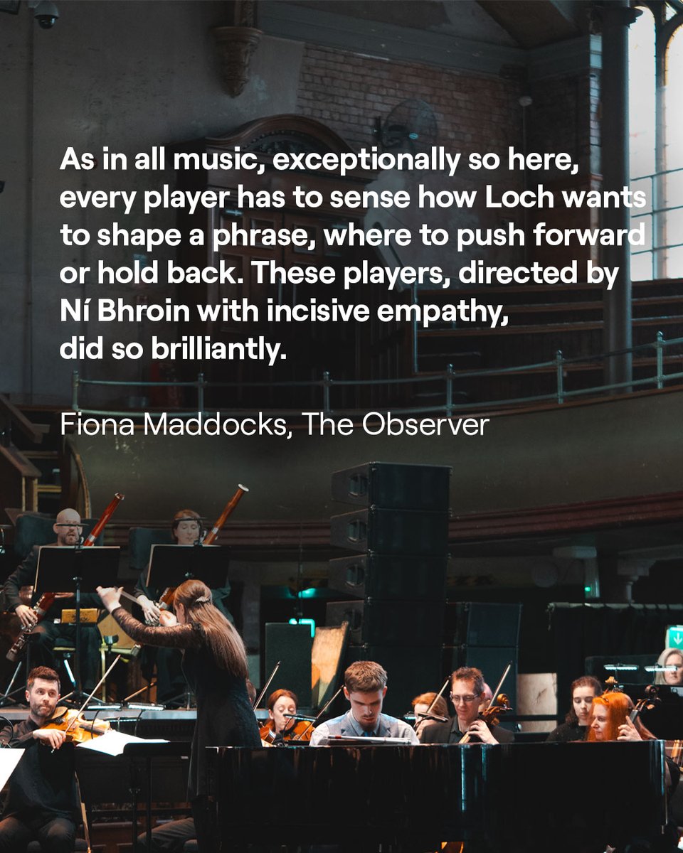 ⭐⭐⭐⭐⭐- The Observer ❤️ We’re excited to share Fiona Maddocks' 5* review of our Disruptors concert for the Observer! We really feel this performance was a special one, so this review means a lot @guardian 🙌 Once again, thank you to @Alberthallmcr for having us, as well as