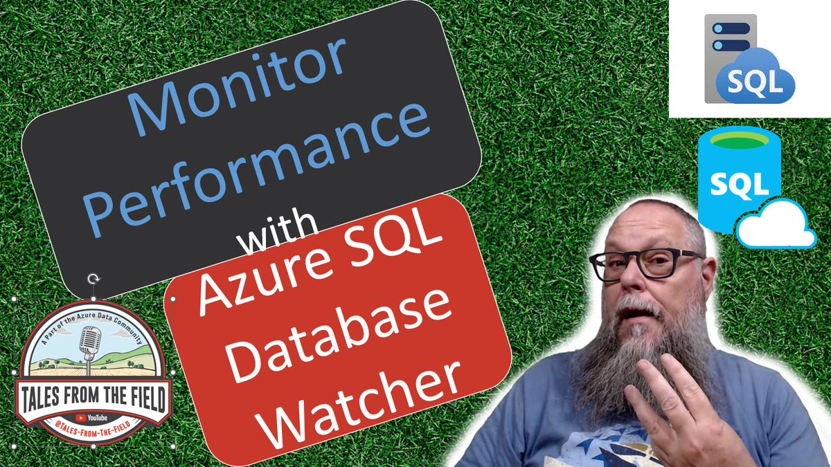 Tales From The Field (@talesftfield) on Twitter photo Our latest MS Tech Bits is LIVE! <a href="/DBABullDog/">Daniel Taylor | DBABulldog@mas.to</a> presents How to Monitor <a href="/AzureSQL/">Azure SQL</a> : Adding SQL Targets to Database Watcher
Link: youtu.be/wHItwD7e9_A
cc <a href="/SQLBalls/">Bradley Ball</a> <a href="/JoshLuedeman/">Josh Luedeman | @joshluedeman.bsky.social</a> <a href="/neeraj_jhaveri/">Neeraj Jhaveri</a> <a href="/BradleySchacht/">Bradley Schacht</a> <a href="/nodestreamio/">NODESTREAMIO | Andrés Padilla</a> <a href="/DimitriFurman/">Dimitri Furman</a> Our latest MS Tech Bits is LIVE! <a href="/DBABullDog/">Daniel Taylor | DBABulldog@mas.to</a> presents How to Monitor <a href="/AzureSQL/">Azure SQL</a> : Adding SQL Targets to Database Watcher
Link: youtu.be/wHItwD7e9_A
cc <a href="/SQLBalls/">Bradley Ball</a> <a href="/JoshLuedeman/">Josh Luedeman | @joshluedeman.bsky.social</a> <a href="/neeraj_jhaveri/">Neeraj Jhaveri</a> <a href="/BradleySchacht/">Bradley Schacht</a> <a href="/nodestreamio/">NODESTREAMIO | Andrés Padilla</a> <a href="/DimitriFurman/">Dimitri Furman</a>