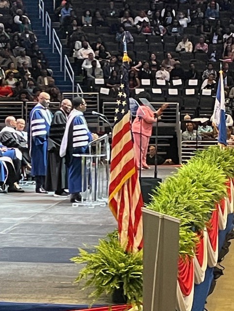 Atty Fred D. Gray. who represented the victims of the Tuskegee Syphilis Study, Dr. Martin Luther King Jr., Rosa Parks, and others in the #civilrightsmovement was awarded an honorary doctorate by @HowardU At the age of 93 he continues to practice law.