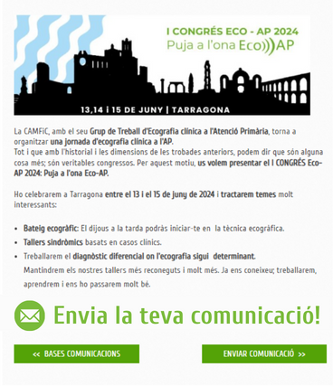 CAMFiC's tweet photo. 📨 Encara sou a temps de brillar al #CongresEcoAP enviant la vostra comunicació!
Teniu fins avui per fer-ho👇🙌💪#ÚLTIMDIA #Comunicacions #Participa #Onaecoap
➡️https://t.co/u2zrfnO6wa https://t.co/UoJZtcIDpC