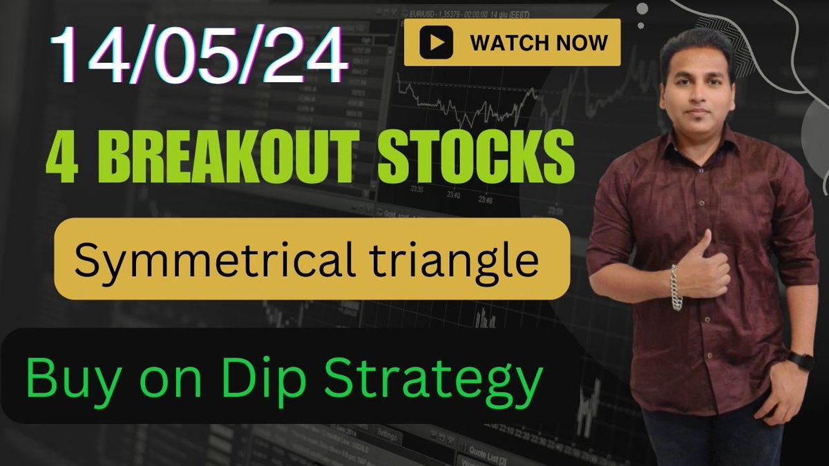 Breakout stocks for tomorrow youtu.be/hNL6rayAHnU #StocksToBuy #breakoutstocks #intradaytrading