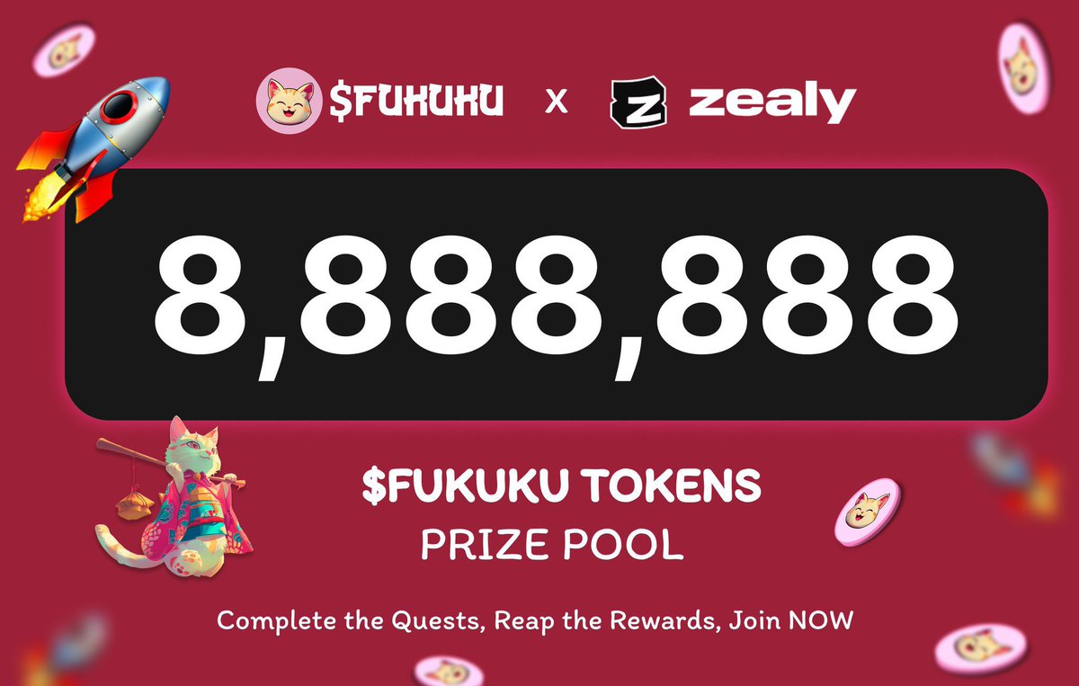 🔥AIRDROP🔥

📍8,888,888 $FUKUKU

1️⃣ REPOST + LIKE ❤️

2️⃣Follow: <a href="/FukukuToken/">Fukuku.Token</a> 

🚀FukukuToken  is set to TakeOff!!

More Info ⏩️ fukuku.com

  🕣 24 HR.

 #Solana #Sol #Crypto #TokenFi
