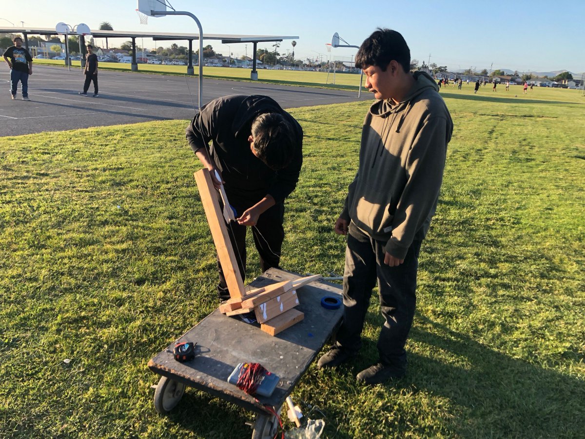 CSWSalinas's tweet photo. Our rocket boy, now a freshman at Alisal High, dominated our final Family Science Night. With 6 rockets sent off by his new home-built launching system and launch pad plus his whole family counting down, it was a glory to behold.  
#Toolsinyourhands
#SUHSDleads
#suhsdstrong https://t.co/6WoBcQ7QCu