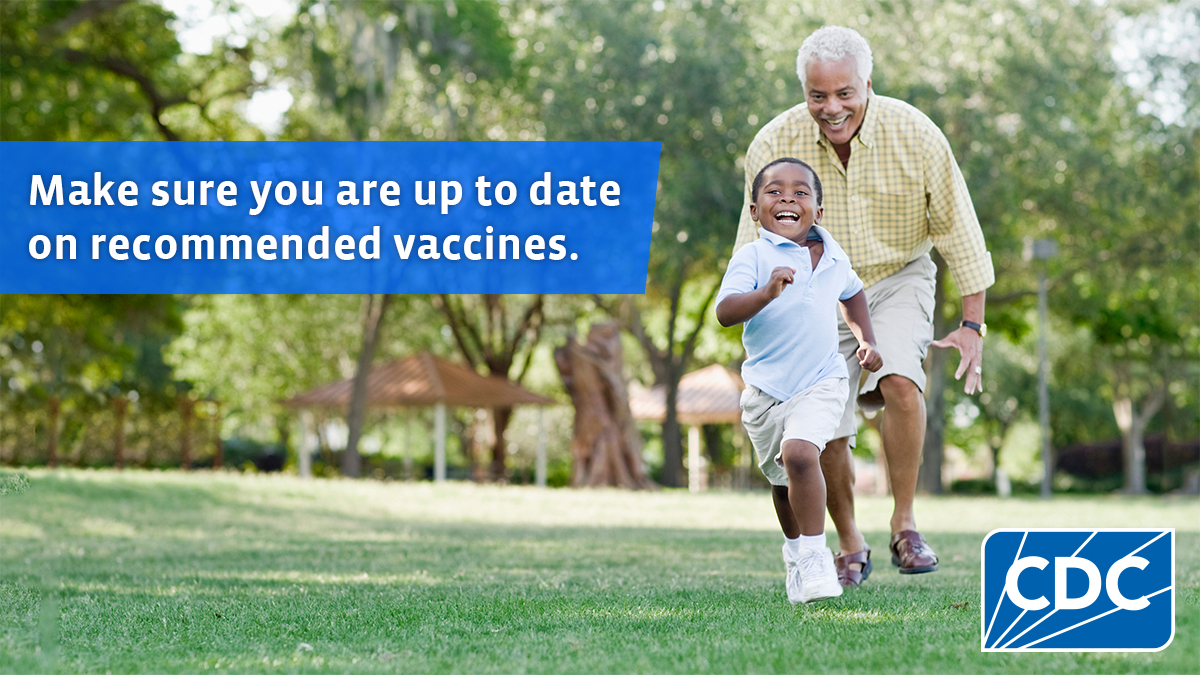 Vaccines are not just for the grandkids. You need #vaccines throughout your life.

Use this free CDC tool to learn which vaccinations are recommended for you based on your age, health conditions, job, and other factors: bit.ly/3YQjHgV
#VaccinesWork